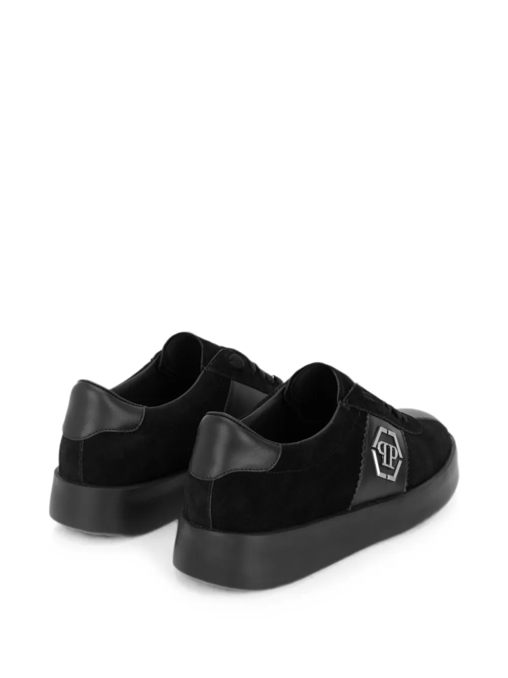 Philipp Plein Hexagon low-top sneakers Zwart