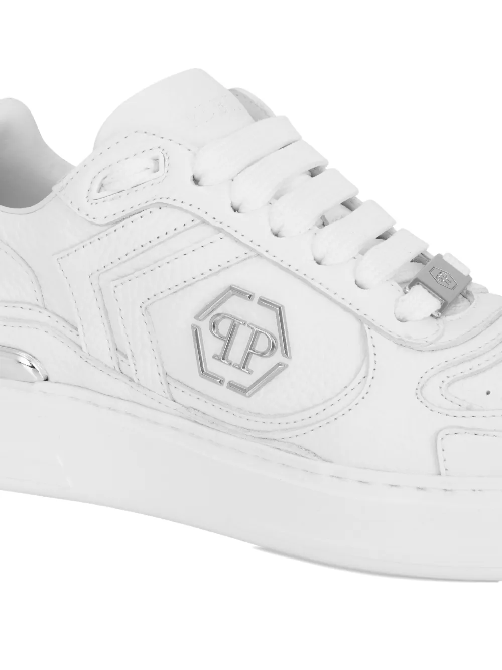 Philipp Plein Pit-Stop sneakers Wit