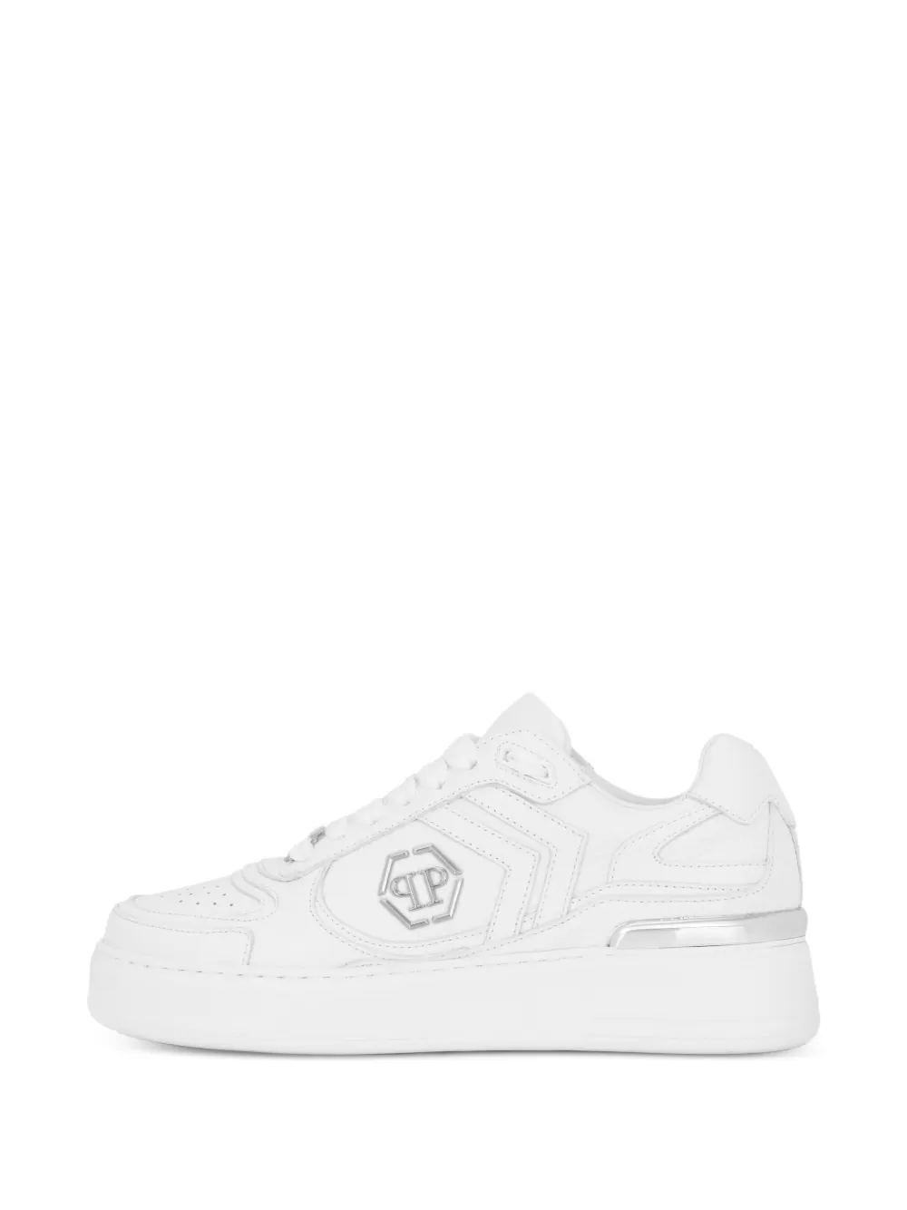Philipp Plein Pit-Stop sneakers Wit