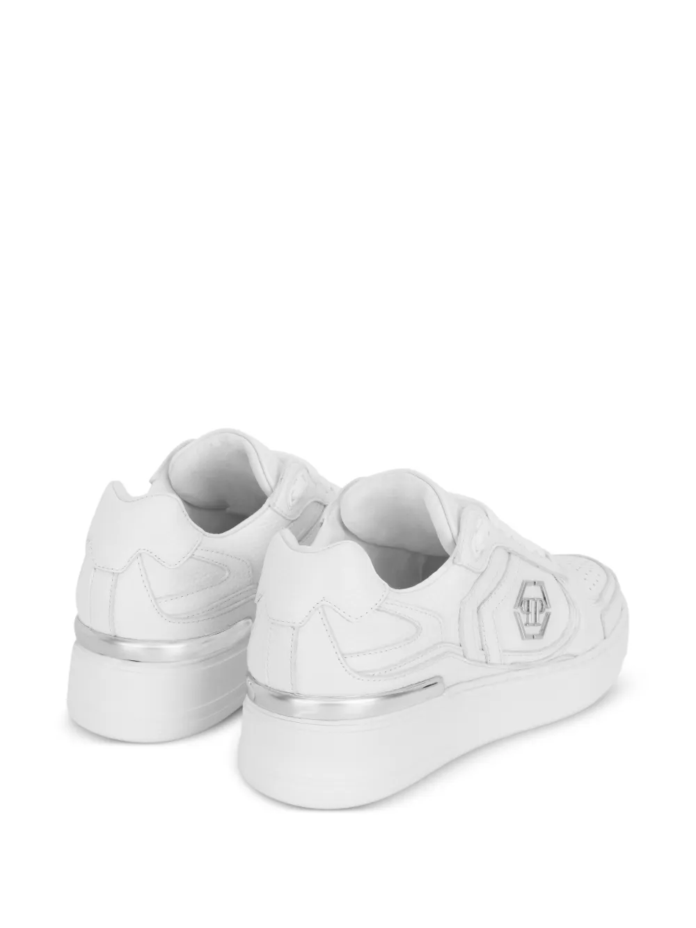 Philipp Plein Pit-Stop sneakers Wit