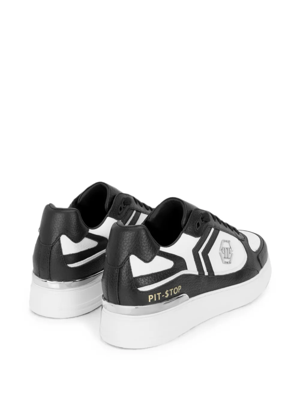 Philipp Plein Pit-$top low-top sneakers Zwart