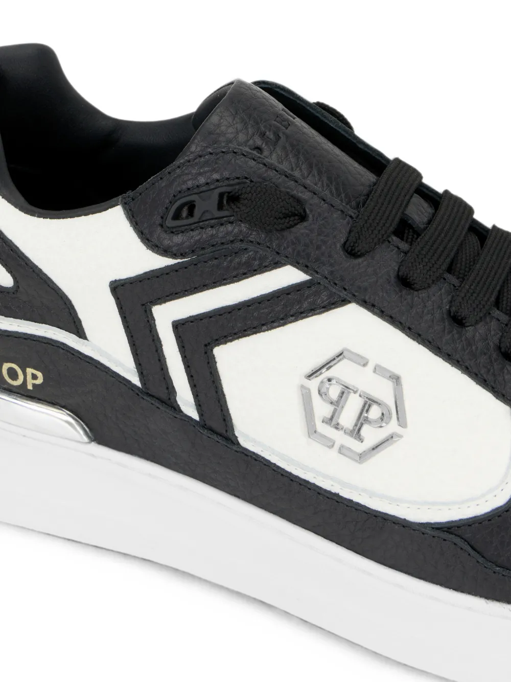 Philipp Plein Pit-$top low-top sneakers Zwart