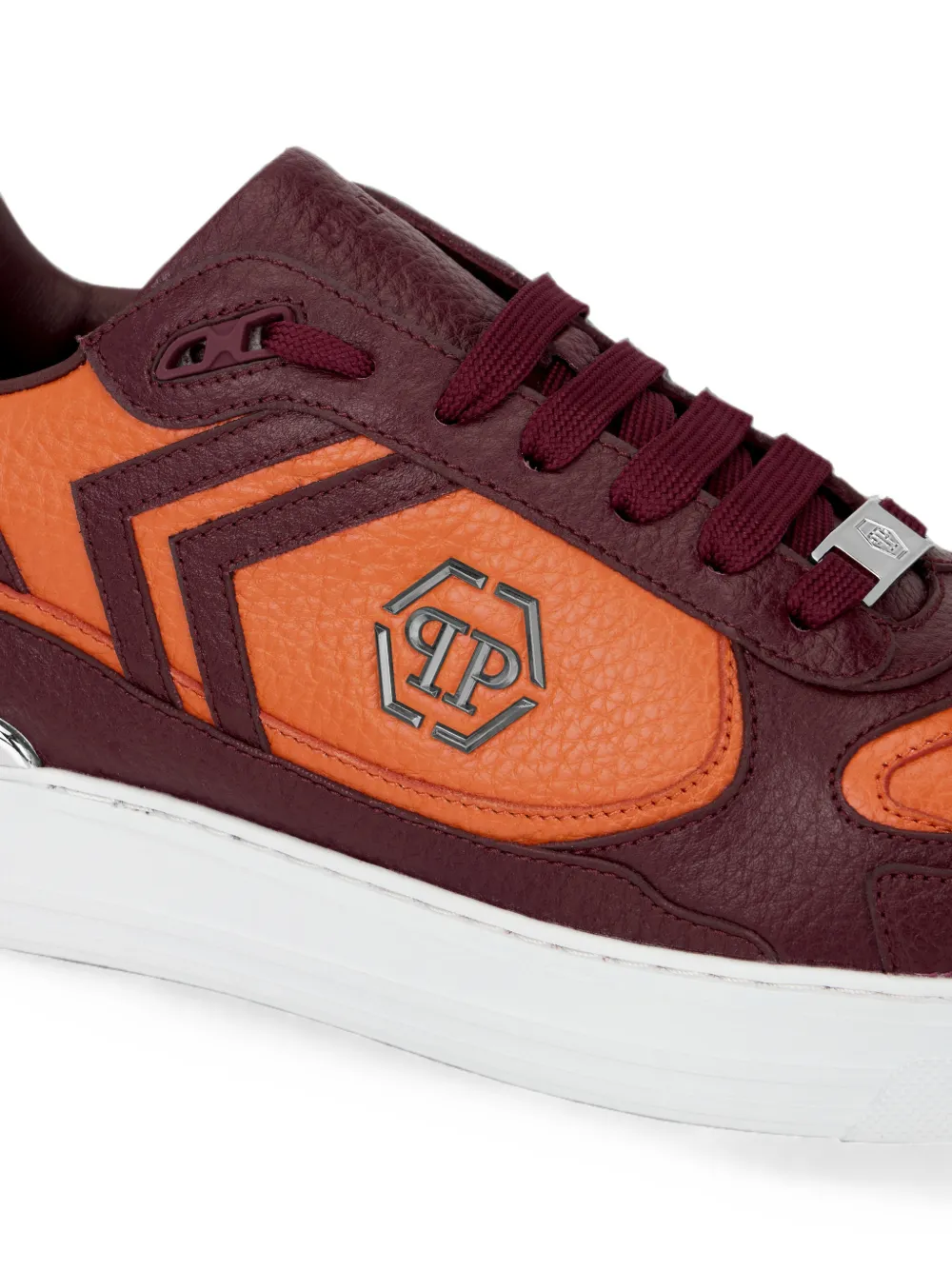 Philipp Plein Pit-$top low-top sneakers Rood