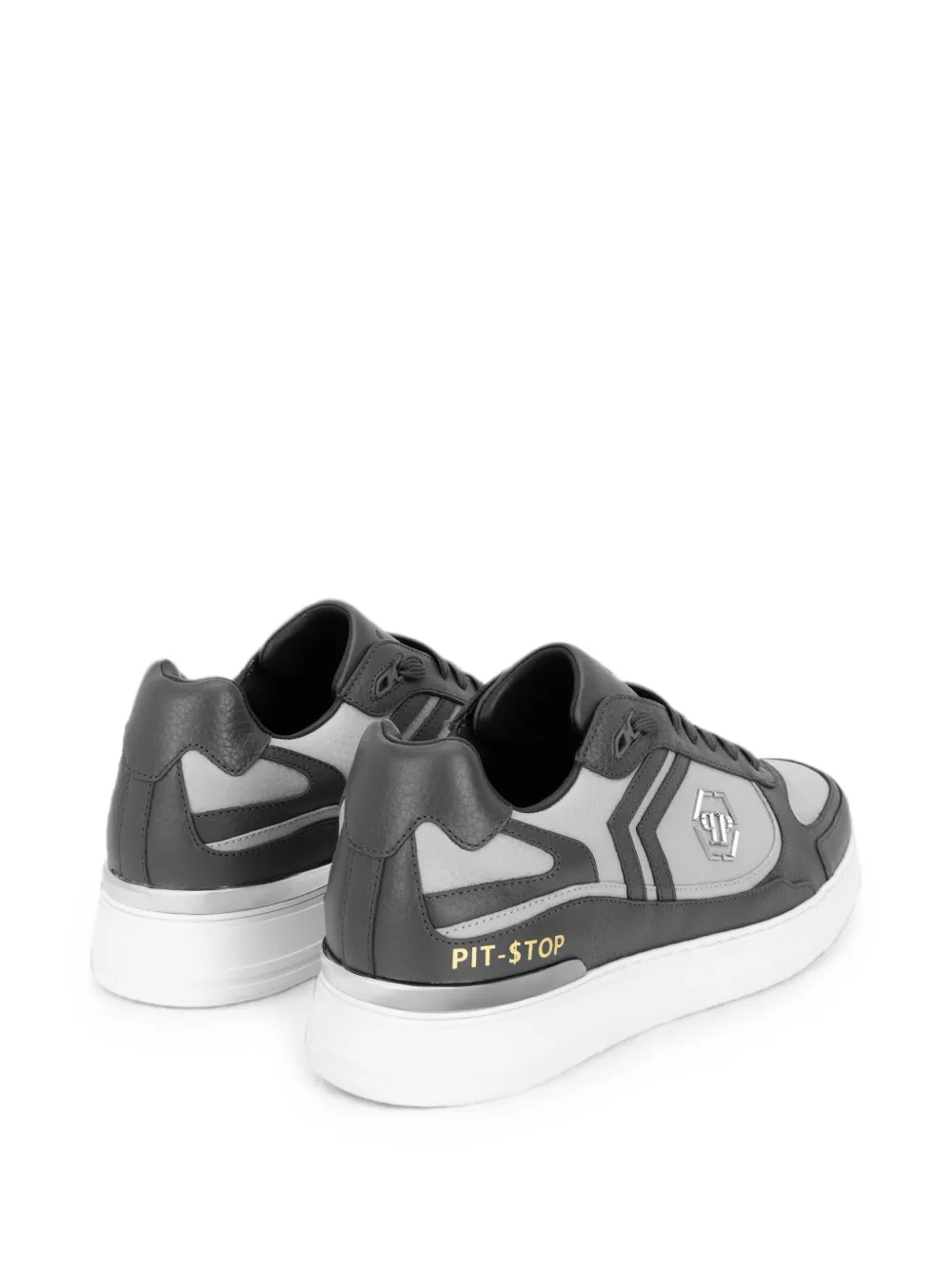 Philipp Plein Pit-$top low-top sneakers Grijs