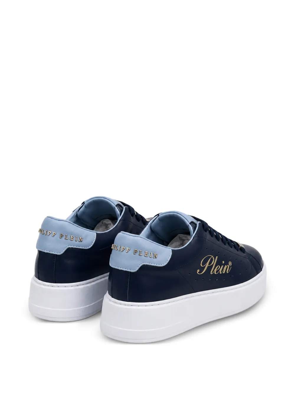 Philipp Plein low-top sneakers signature Blauw