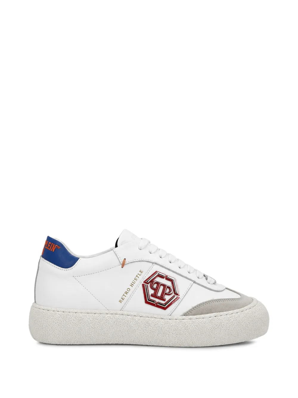 Philipp Plein low-top retro hustle sneakers - Bianco