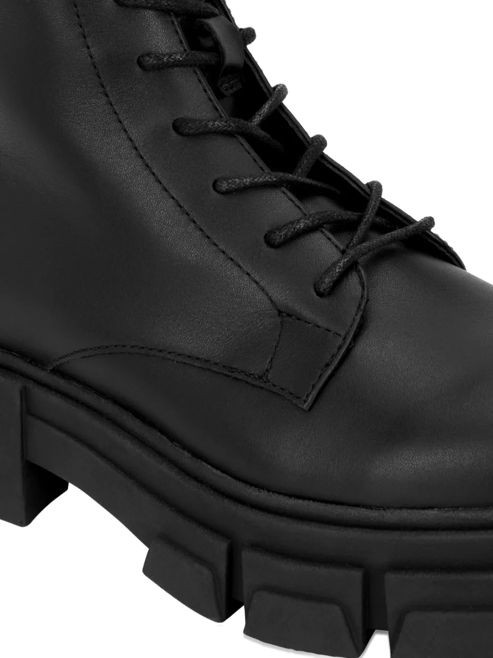 Philipp Plein Gothic Plein veterlaarzen Zwart