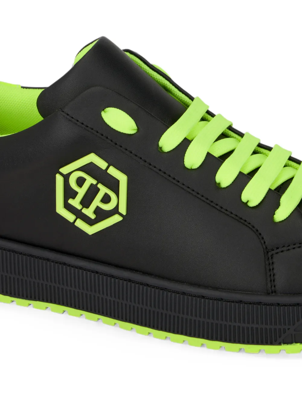 Philipp Plein sneakers Neon Rock low-top Zwart