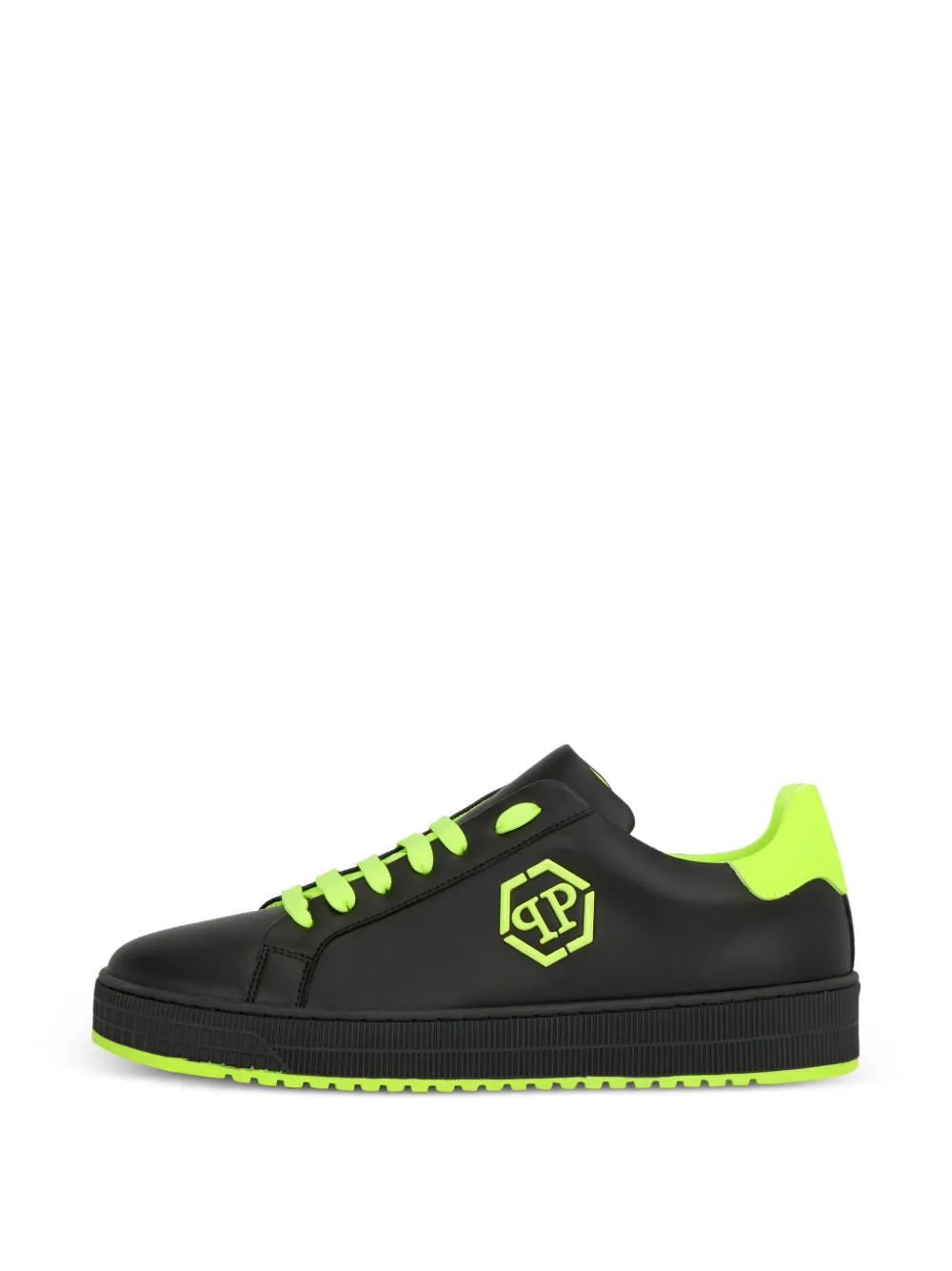Philipp Plein sneakers Neon Rock low-top Zwart