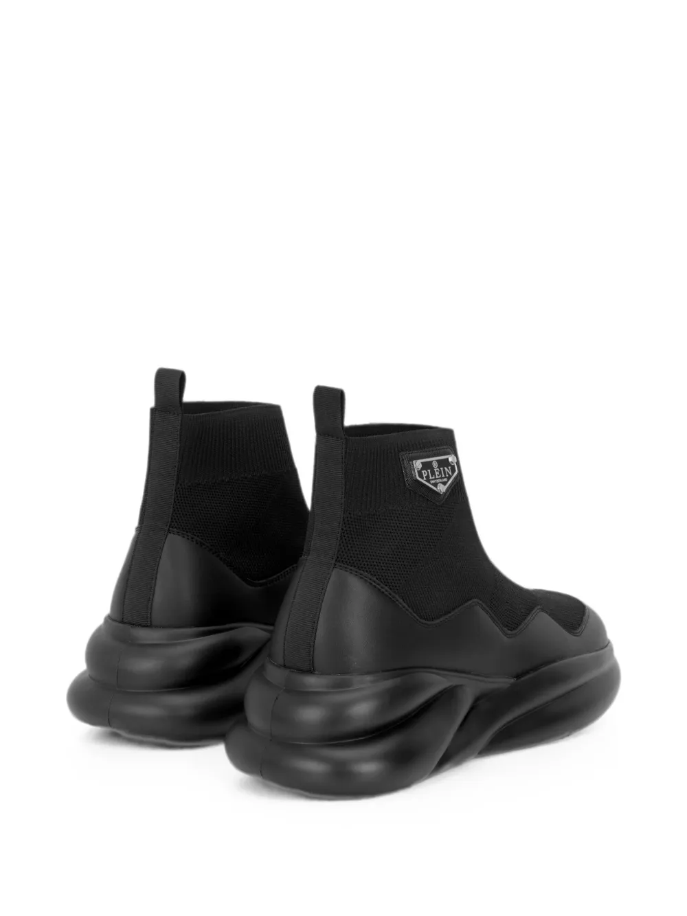 Philipp Plein Runner Sock Skywalker sneakers Zwart