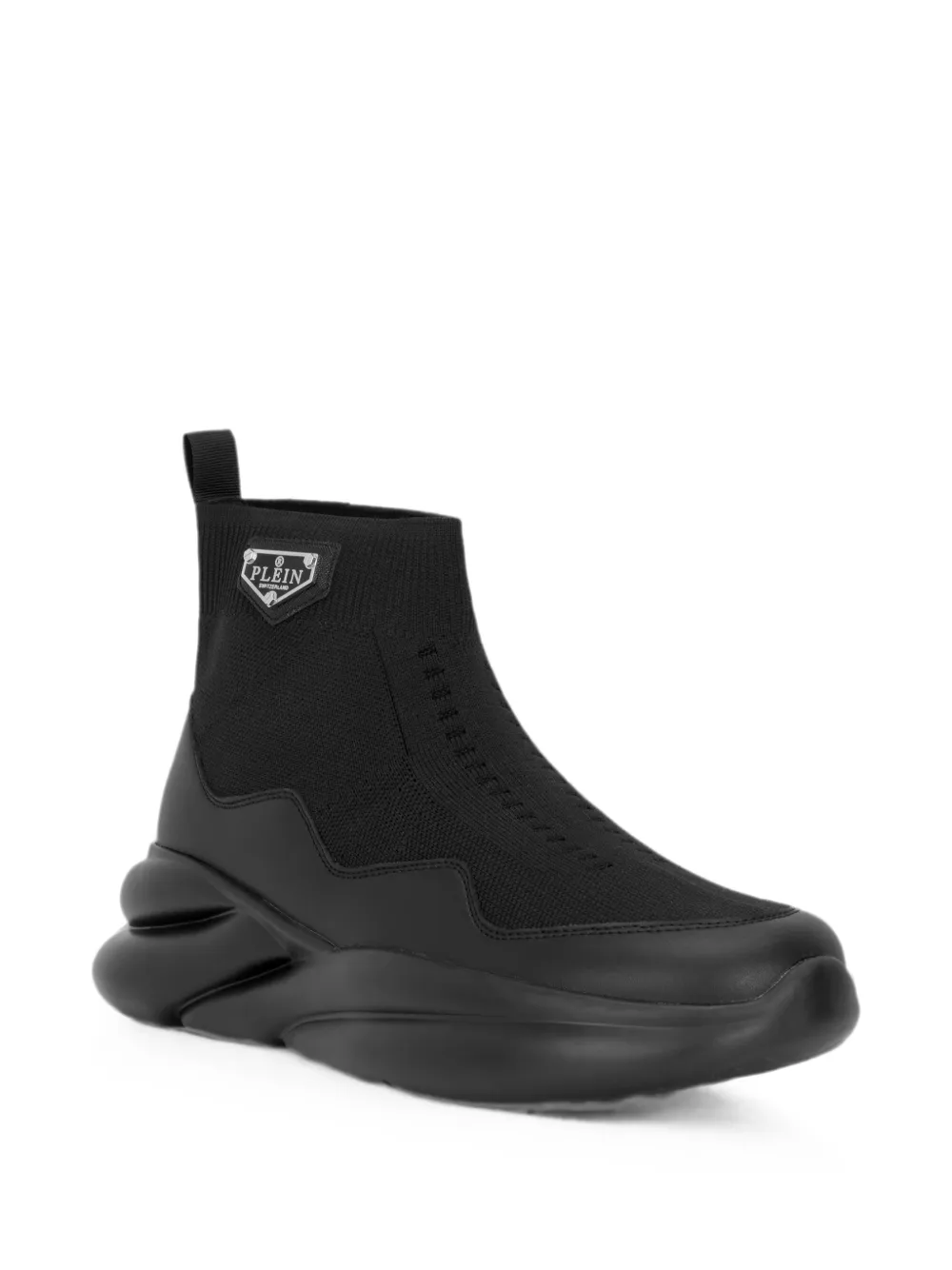Philipp Plein Runner Sock Skywalker sneakers Zwart