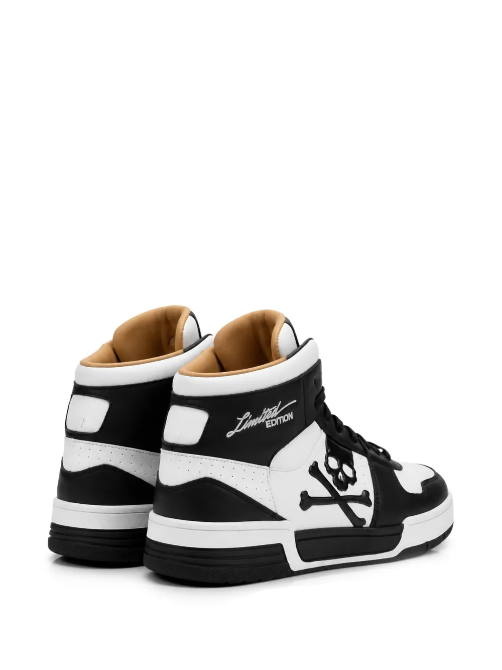 Philipp Plein Notorius skull-patch sneakers Wit