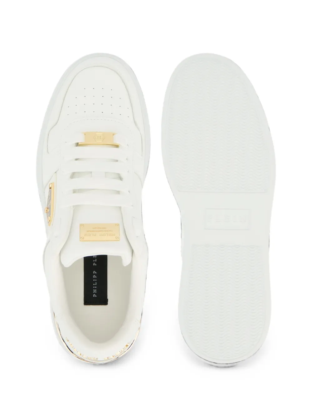 Philipp Plein Carson low-top sneakers Wit