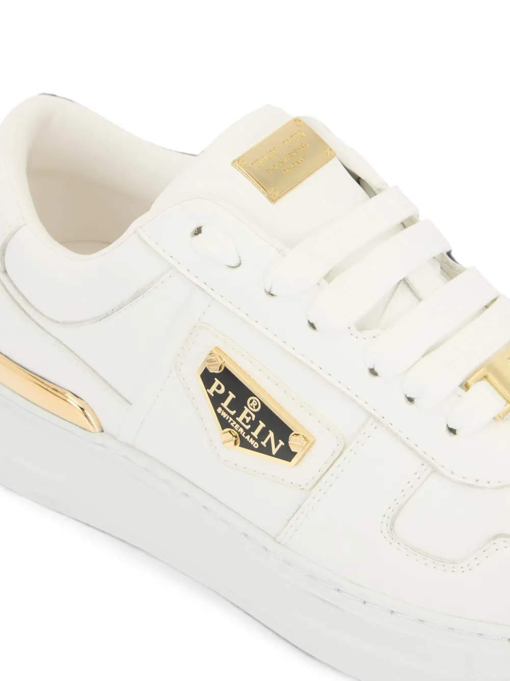 Philipp Plein Carson low-top sneakers Wit