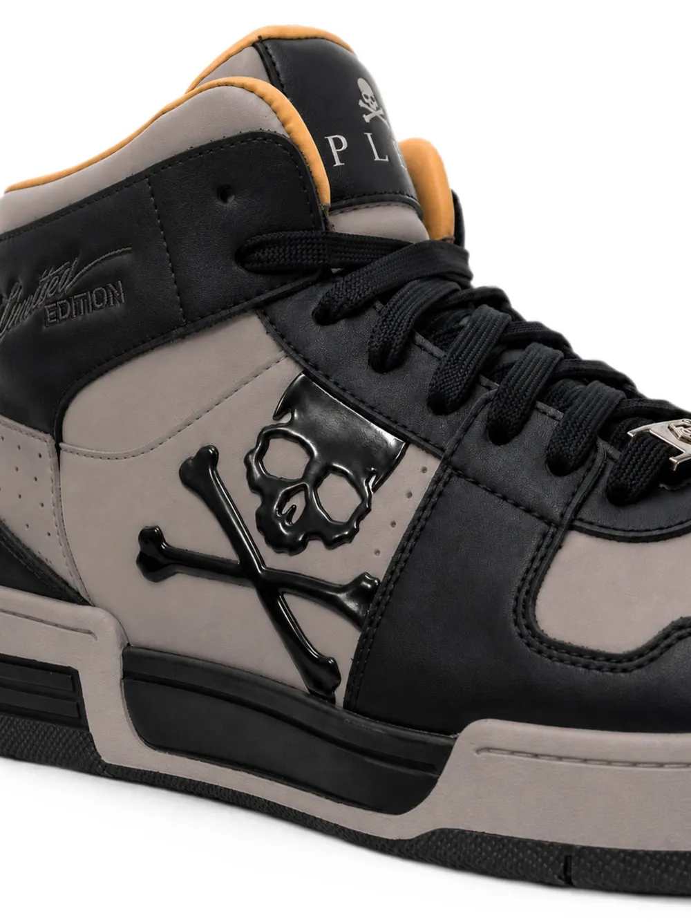 Philipp Plein Notorius high-top sneakers Grijs