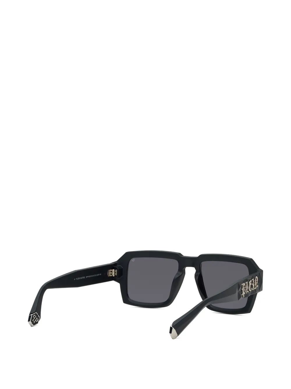 Matrix Diamond-Cut Square Sunglasses