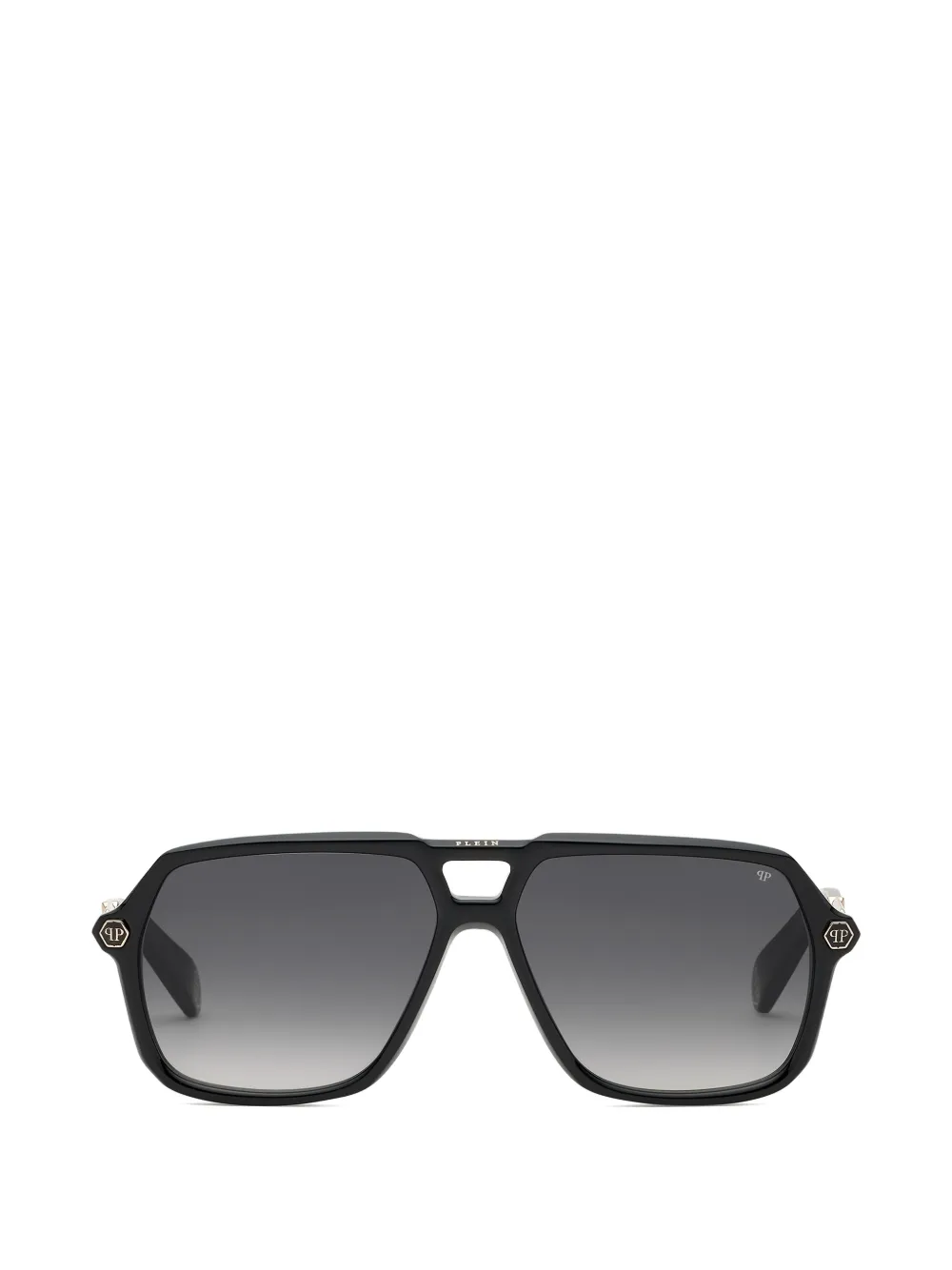 Philipp Plein Eyewear Plein Hexagon Stud sunglasses - Nero