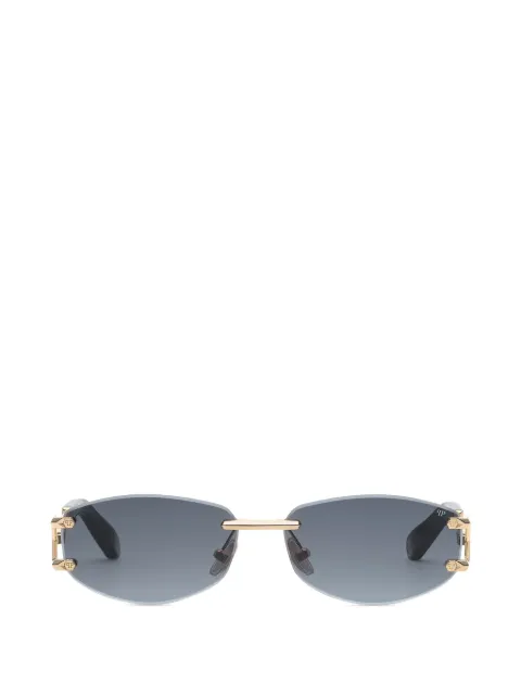 Philipp Plein Eyewear rimless sleek sunglasses