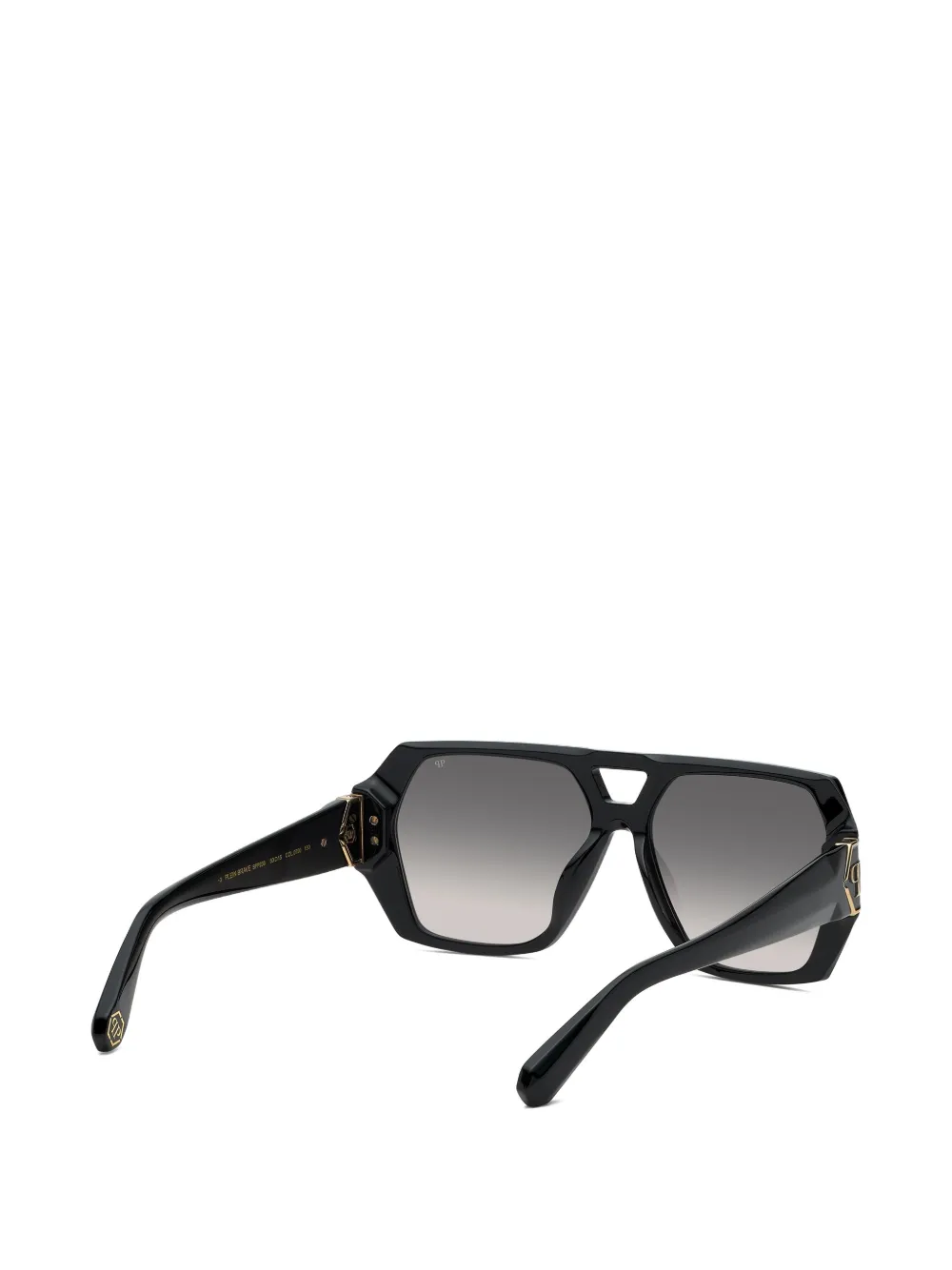 Philipp Plein Eyewear Plein Brave zonnebril Zwart