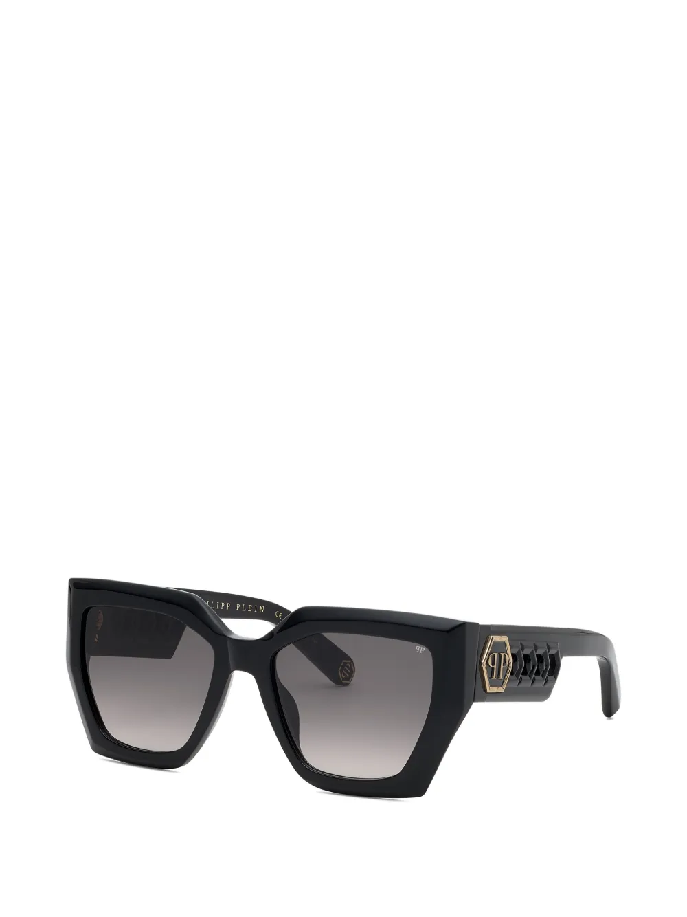 Philipp Plein Eyewear Zonnebril met kleurverloop glazen Zwart