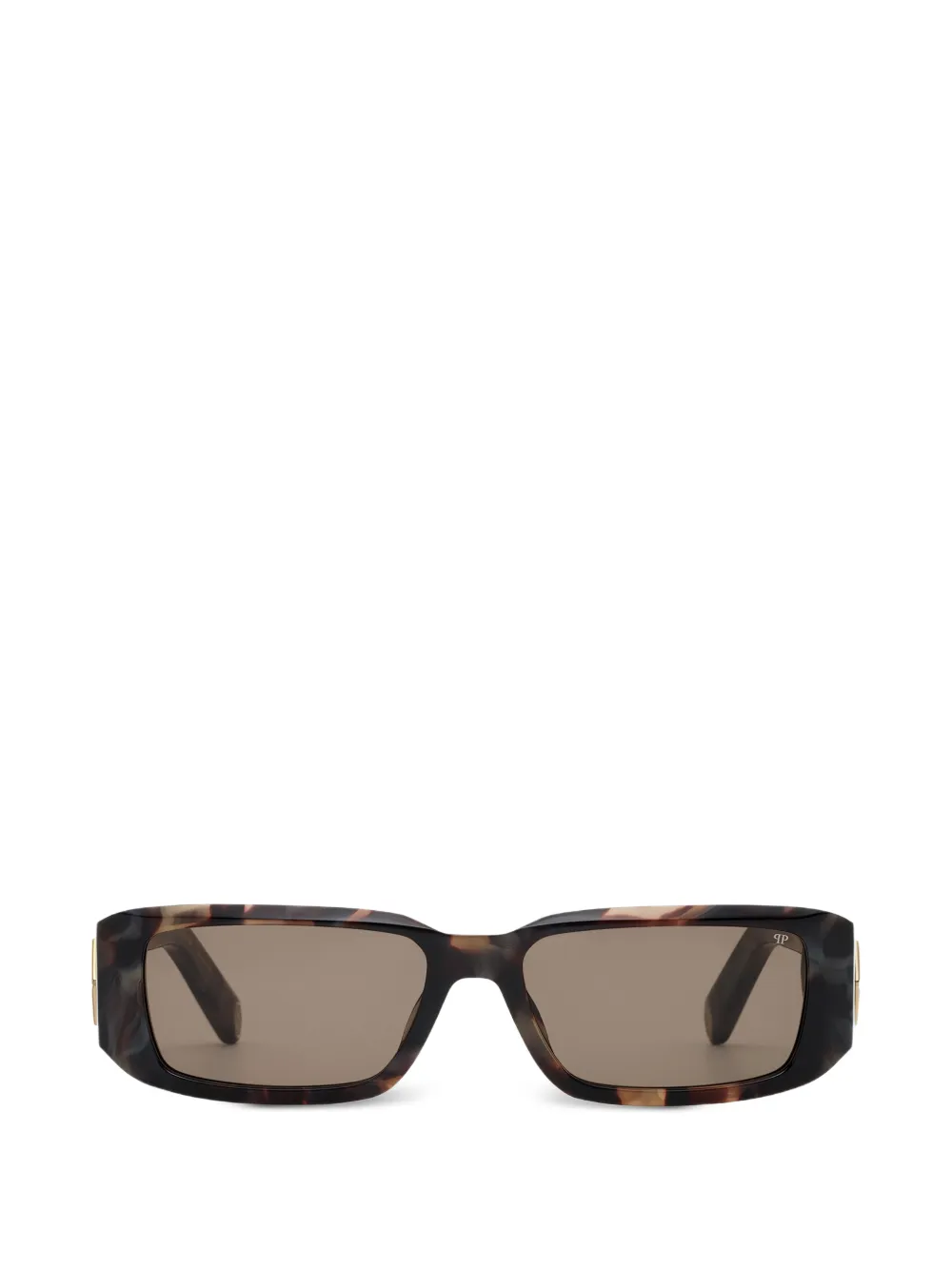 Philipp Plein Eyewear rectangle sunglasses - Marrone