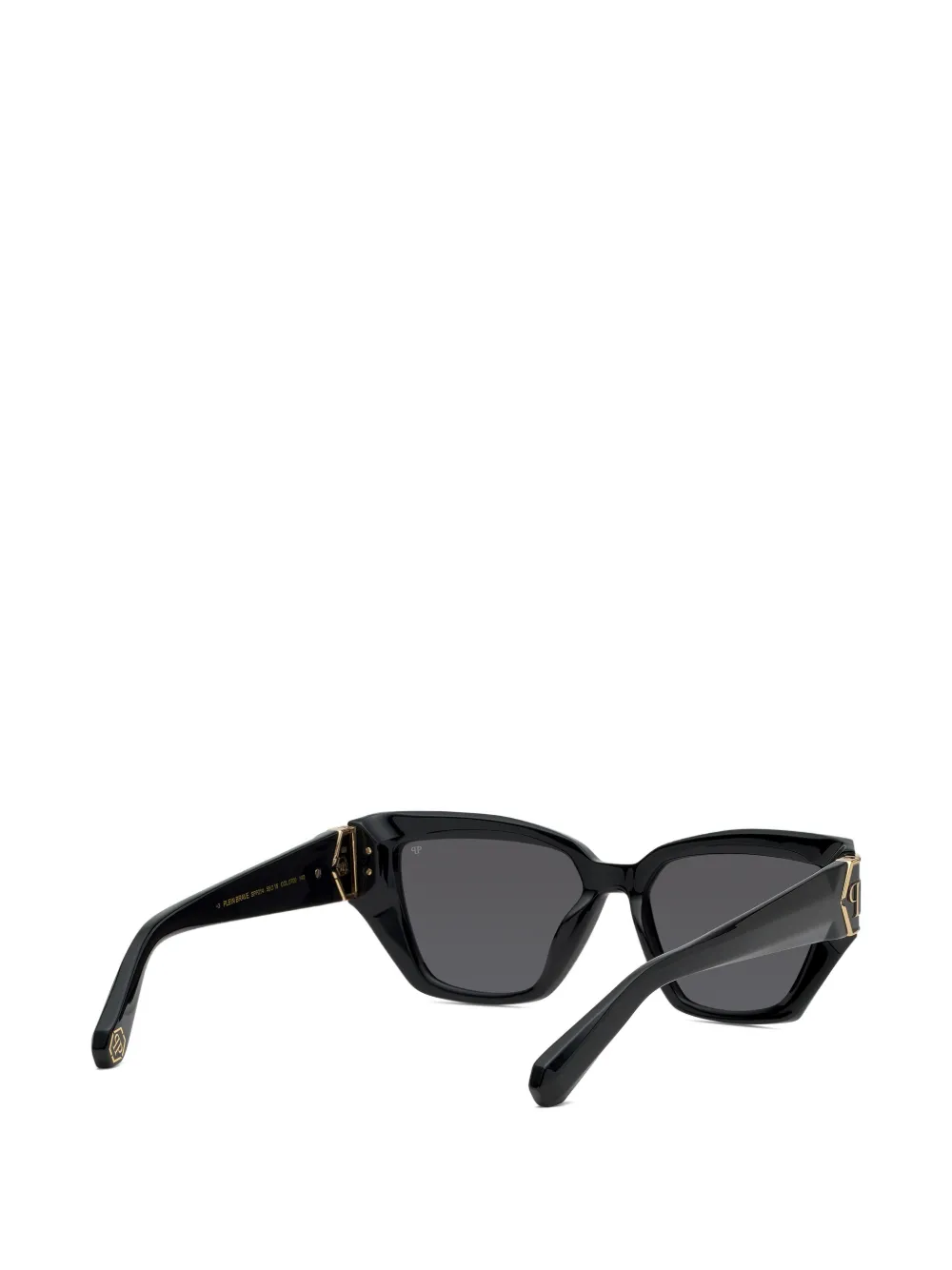 Philipp Plein Eyewear Plein Brave zonnebril met logodetail Zwart