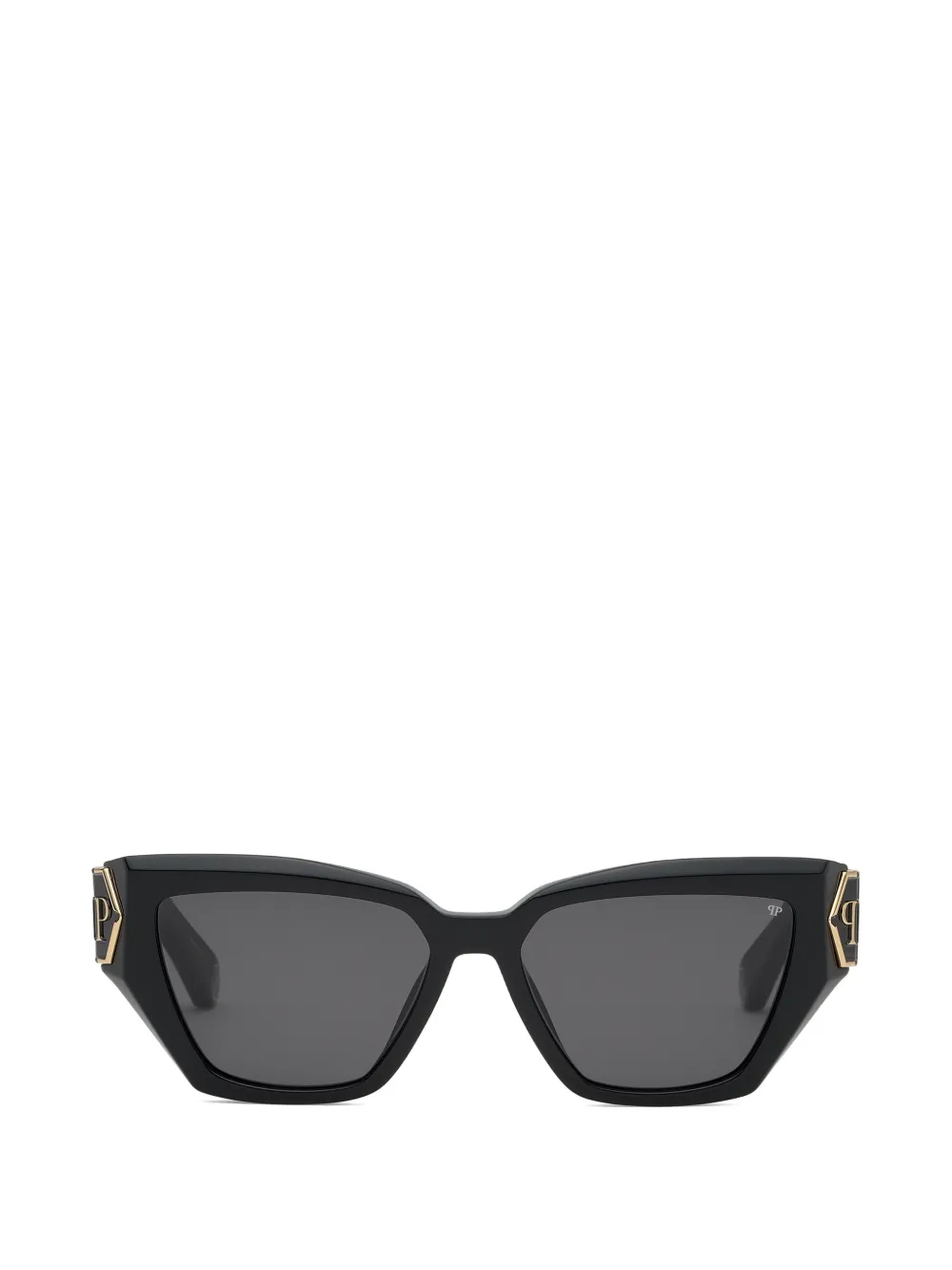 Philipp Plein Eyewear Plein Brave logo-detail sunglasses - Nero
