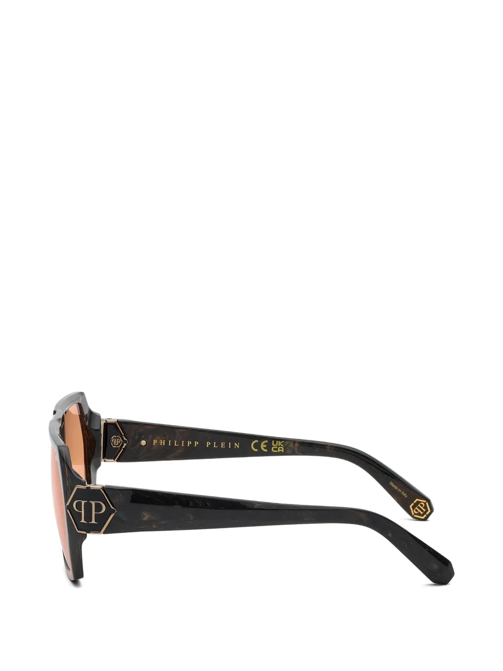  Philipp Plein Eyewear Plein Brave Sunglasses - Black 