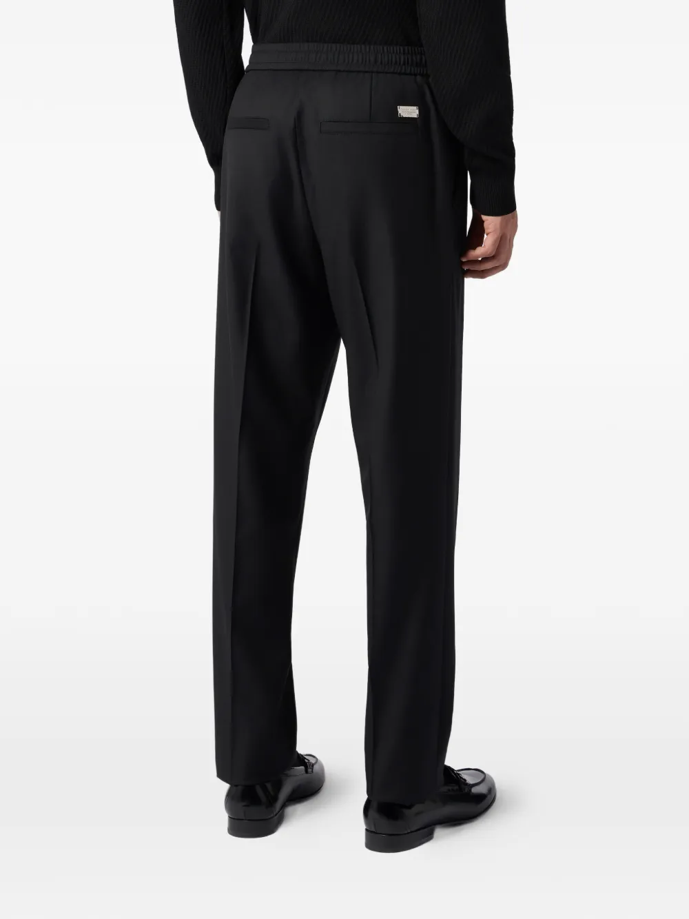 Philipp Plein Pantalon met trekkoordtaille Zwart
