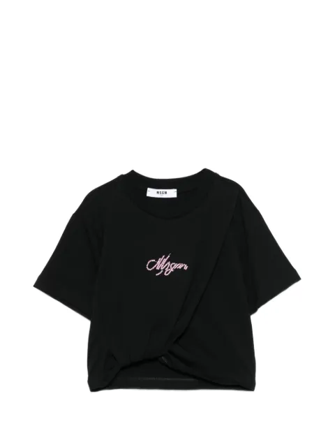MSGM Kids T-shirt con logo