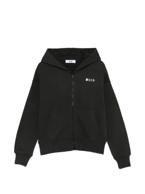 MSGM Kids zip-up hoodie