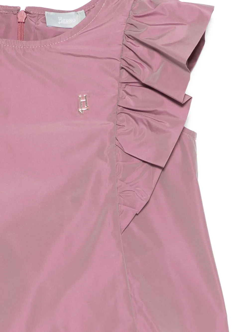  Herno Kids Ruffled Blouse - Pink 