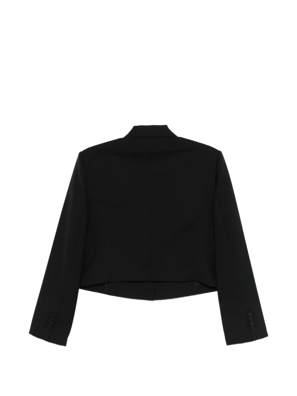  Juun.j Cropped Blazer - Black 