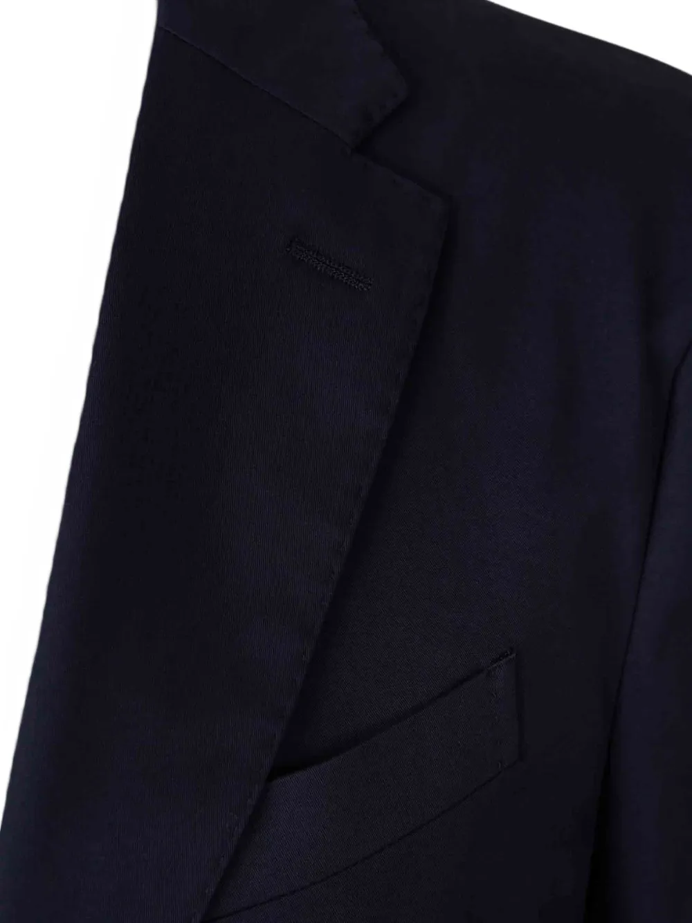 Incotex Blazer met enkele rij knopen Blauw