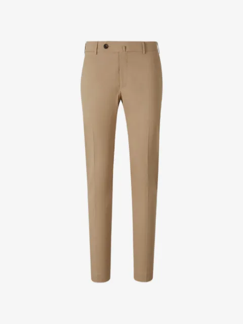 Incotex pressed-crease trousers