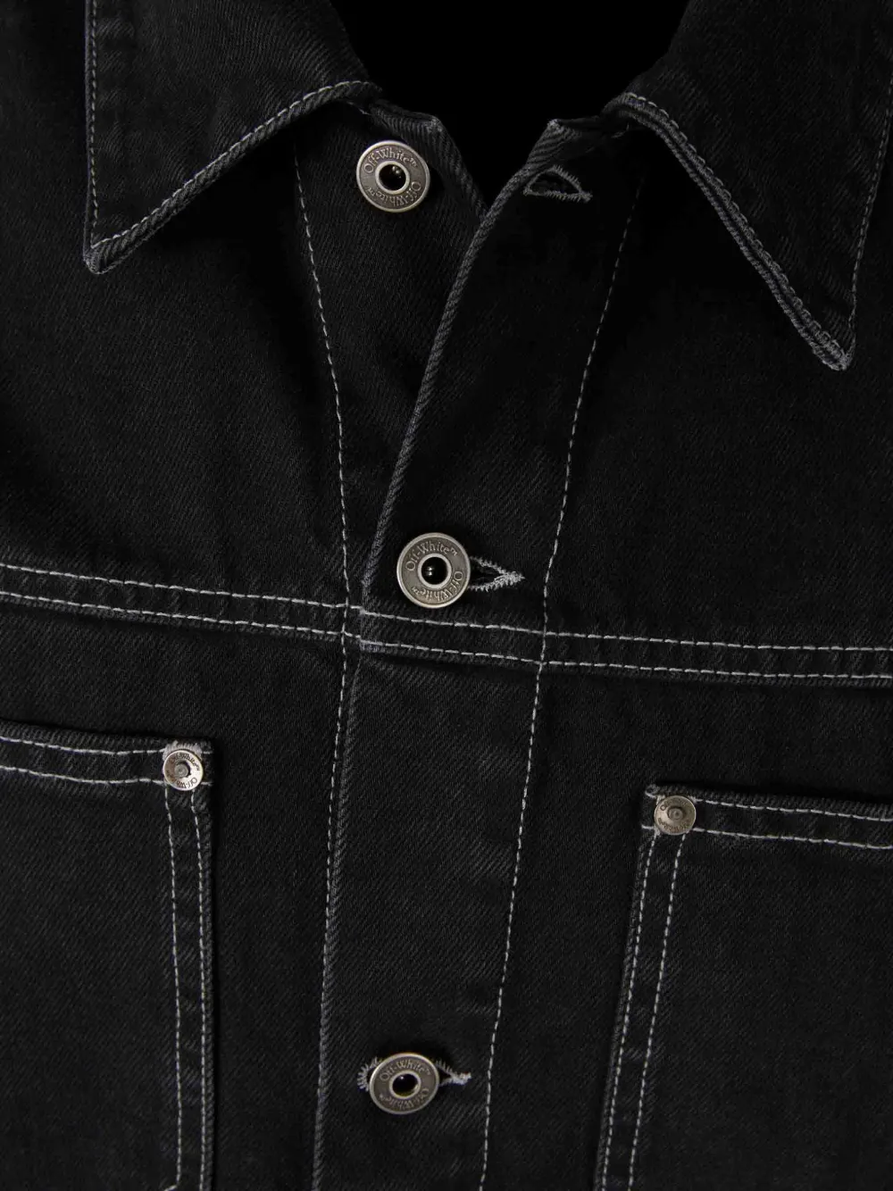 Off-White Jack met zak Zwart