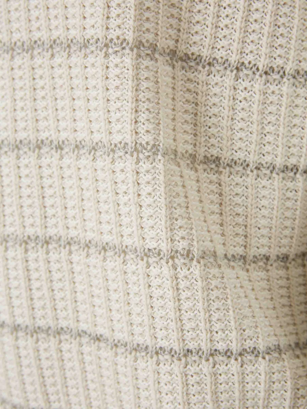 Brioni Gestreept T-shirt Beige