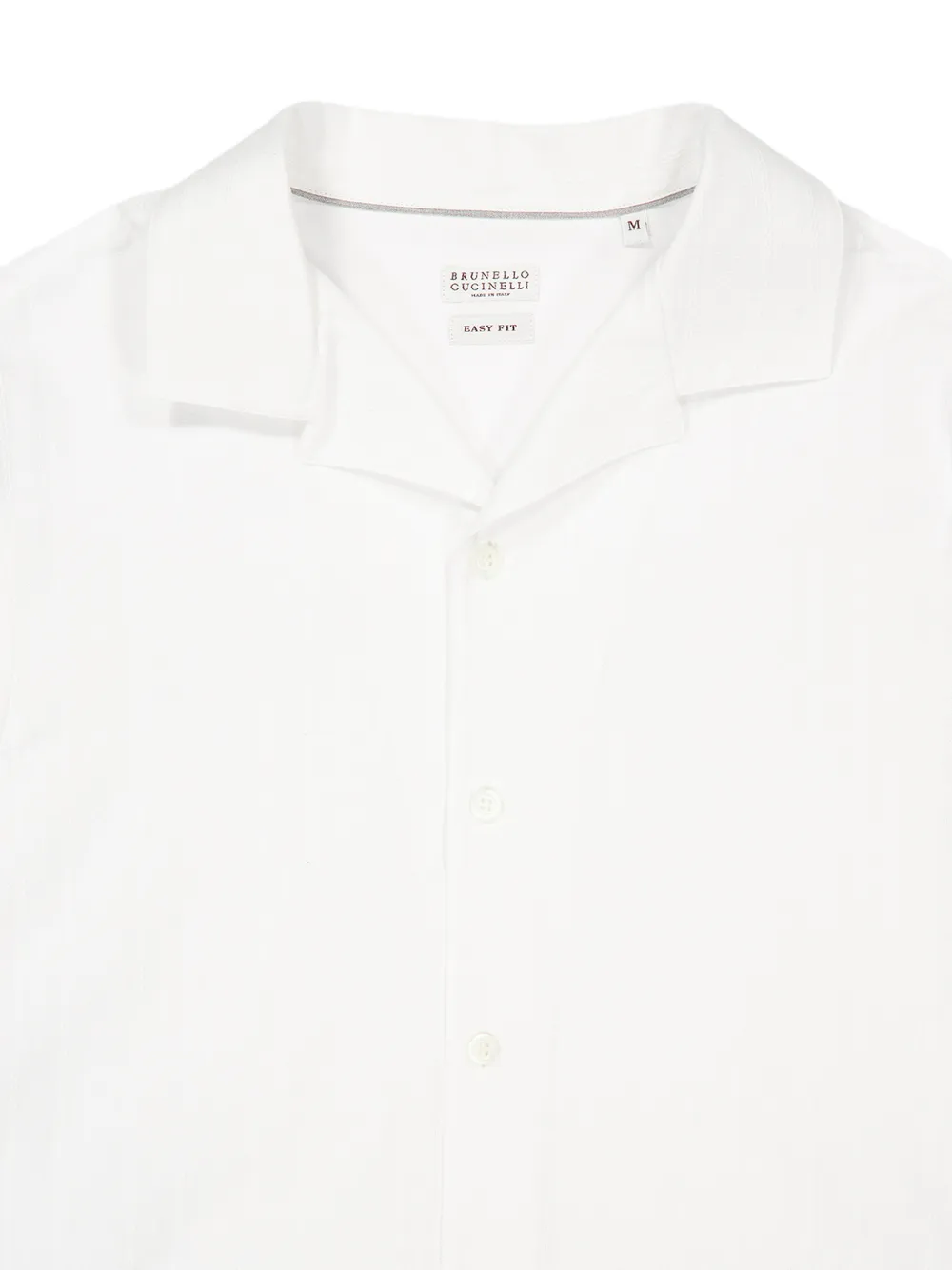  Brunello Cucinelli Camp-collar Shirt - White 