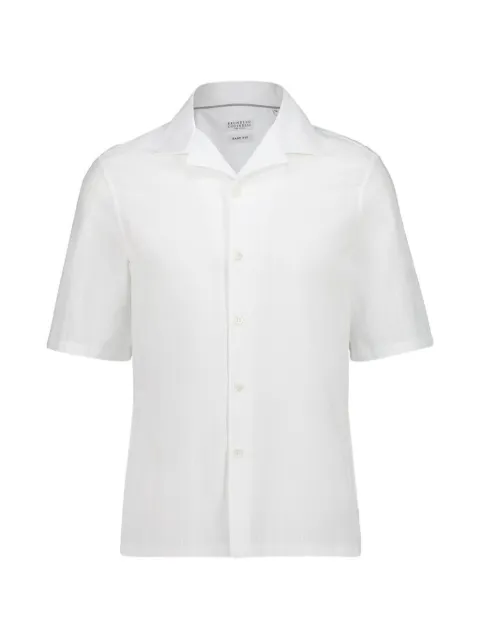 Brunello Cucinelli camp-collar shirt