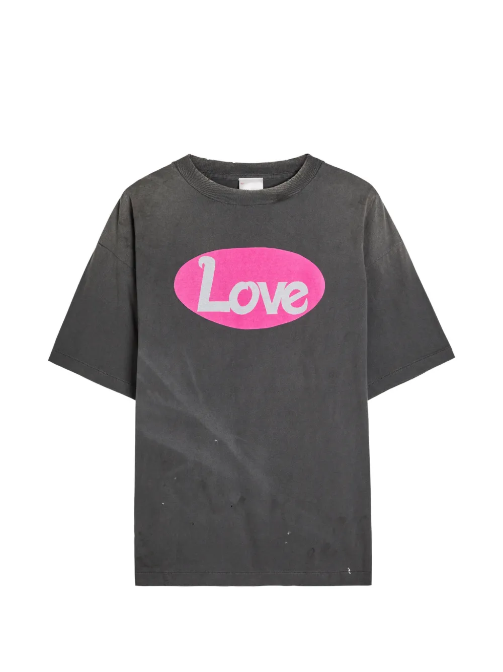 SAINT MXXXXXX skull-print T-shirt - Nero