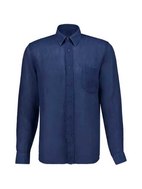 120% Lino pocket long-sleeve shirt