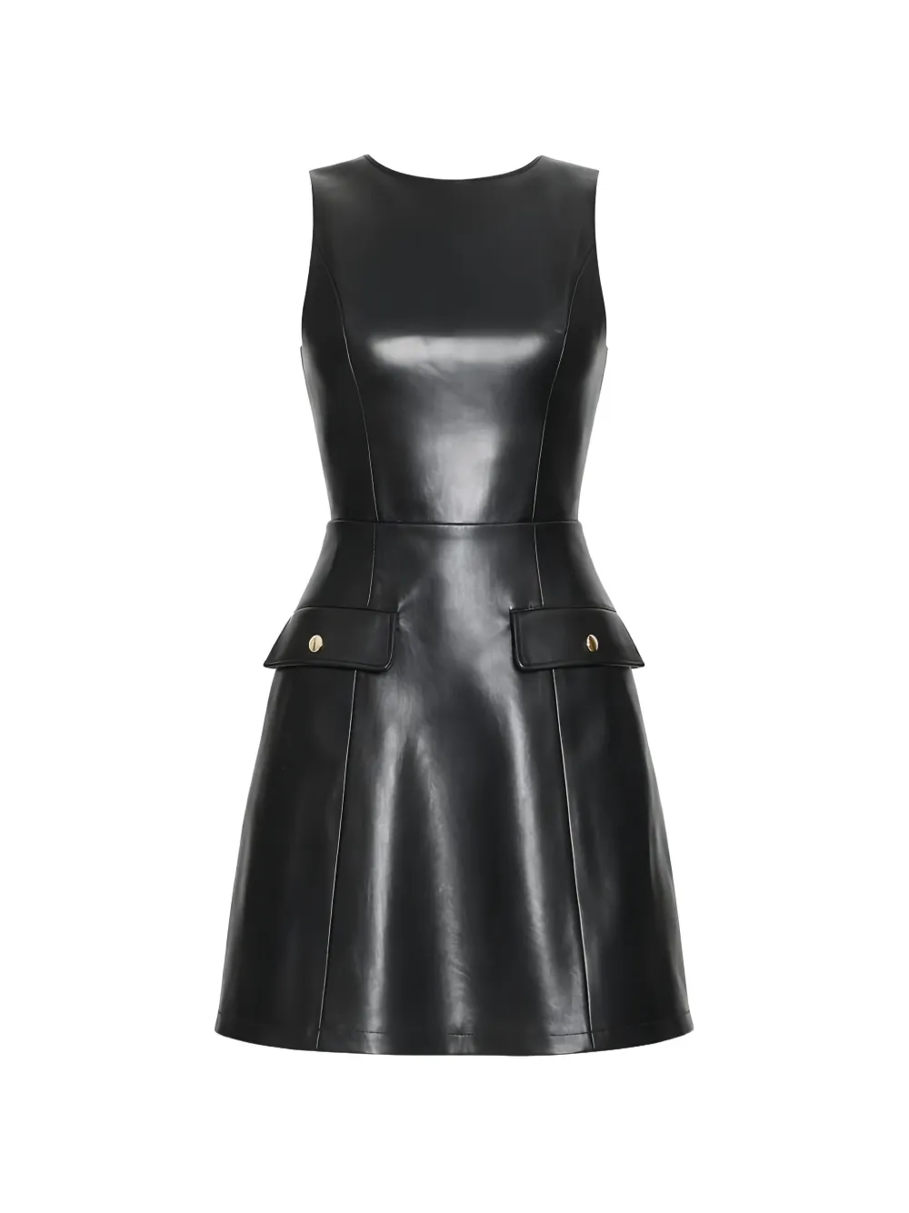 alice + olivia Marcella mini dress - Black