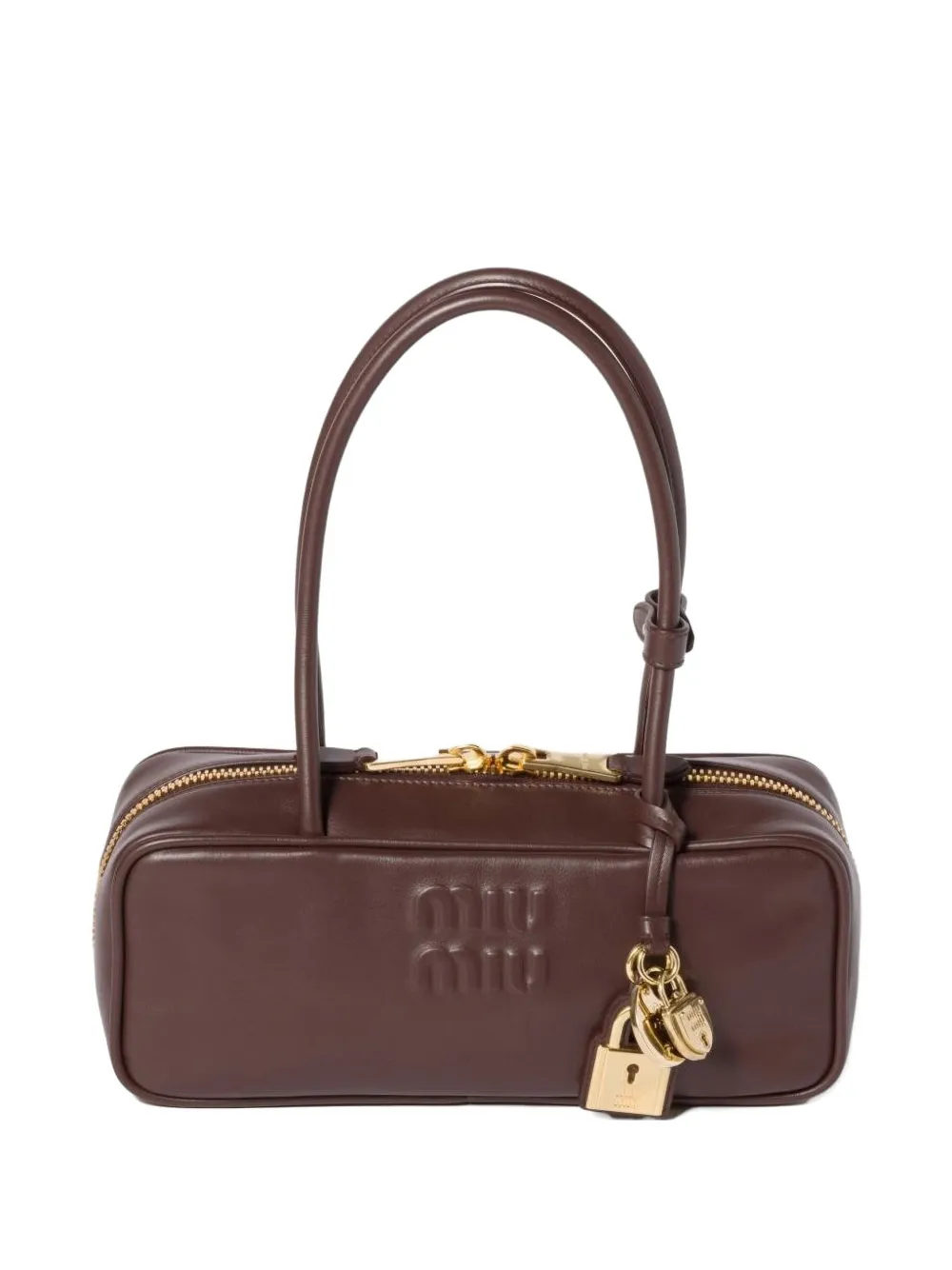 Miu Miu small Beau shoulder bag - Marrone