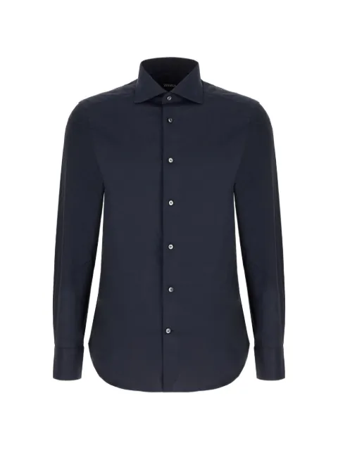 Zegna Camisa com abotoamento