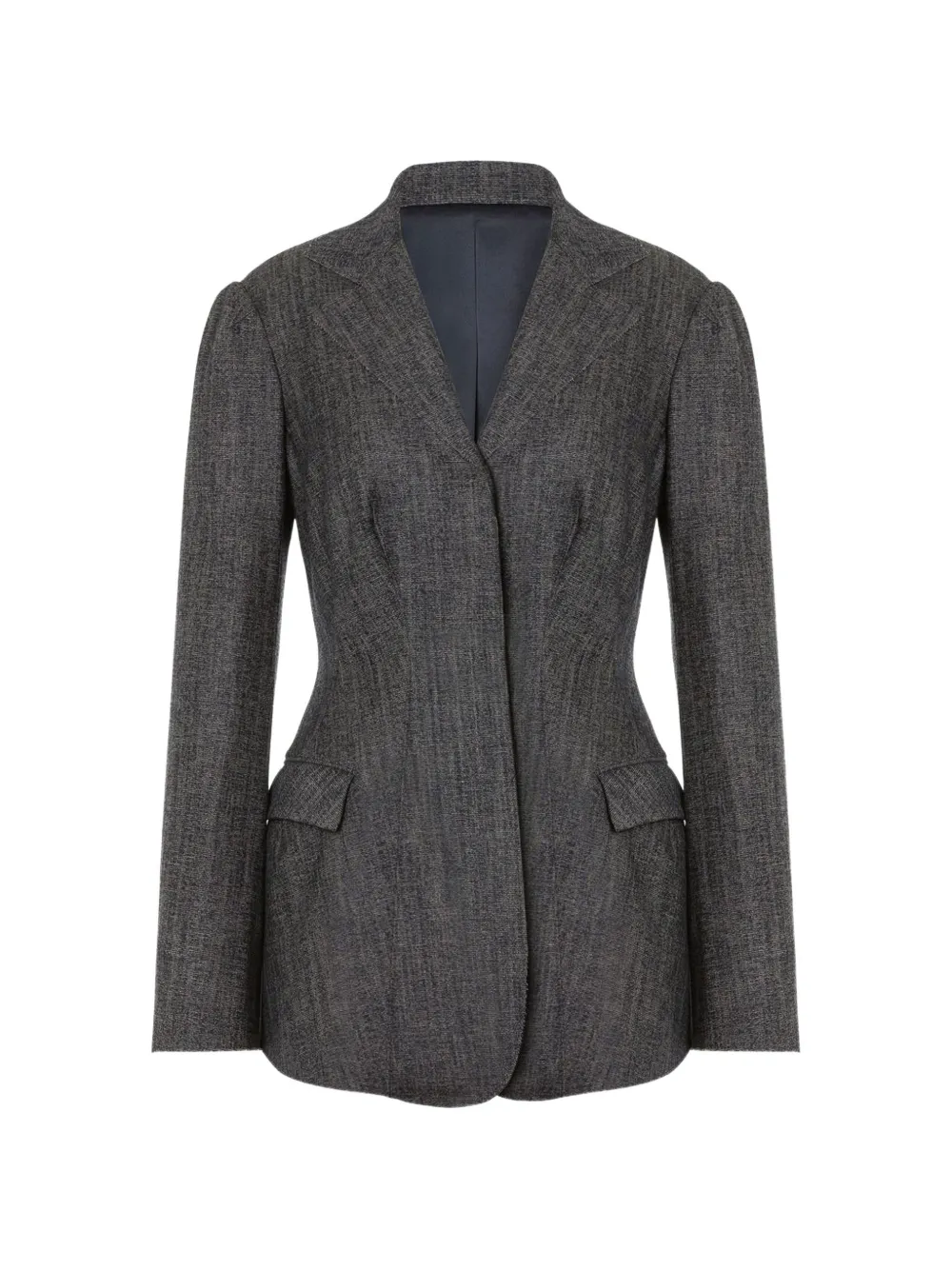 Alberta Ferretti pocket blazer - Grigio