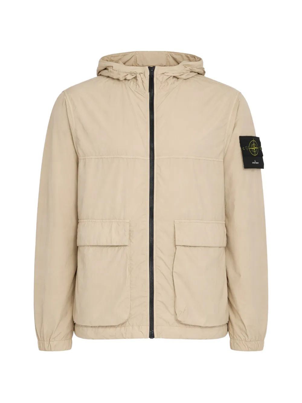 Stone Island hooded pocket jacket - Toni neutri
