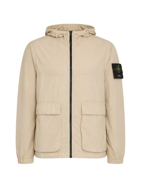Stone Island hooded pocket jacket