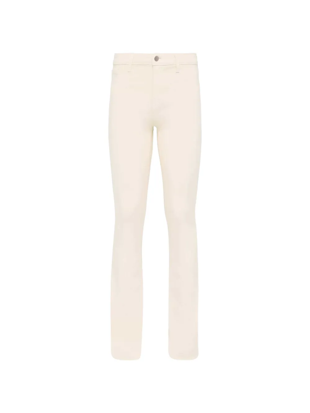 L'Agence button-fastening bootcut jeans - Nude