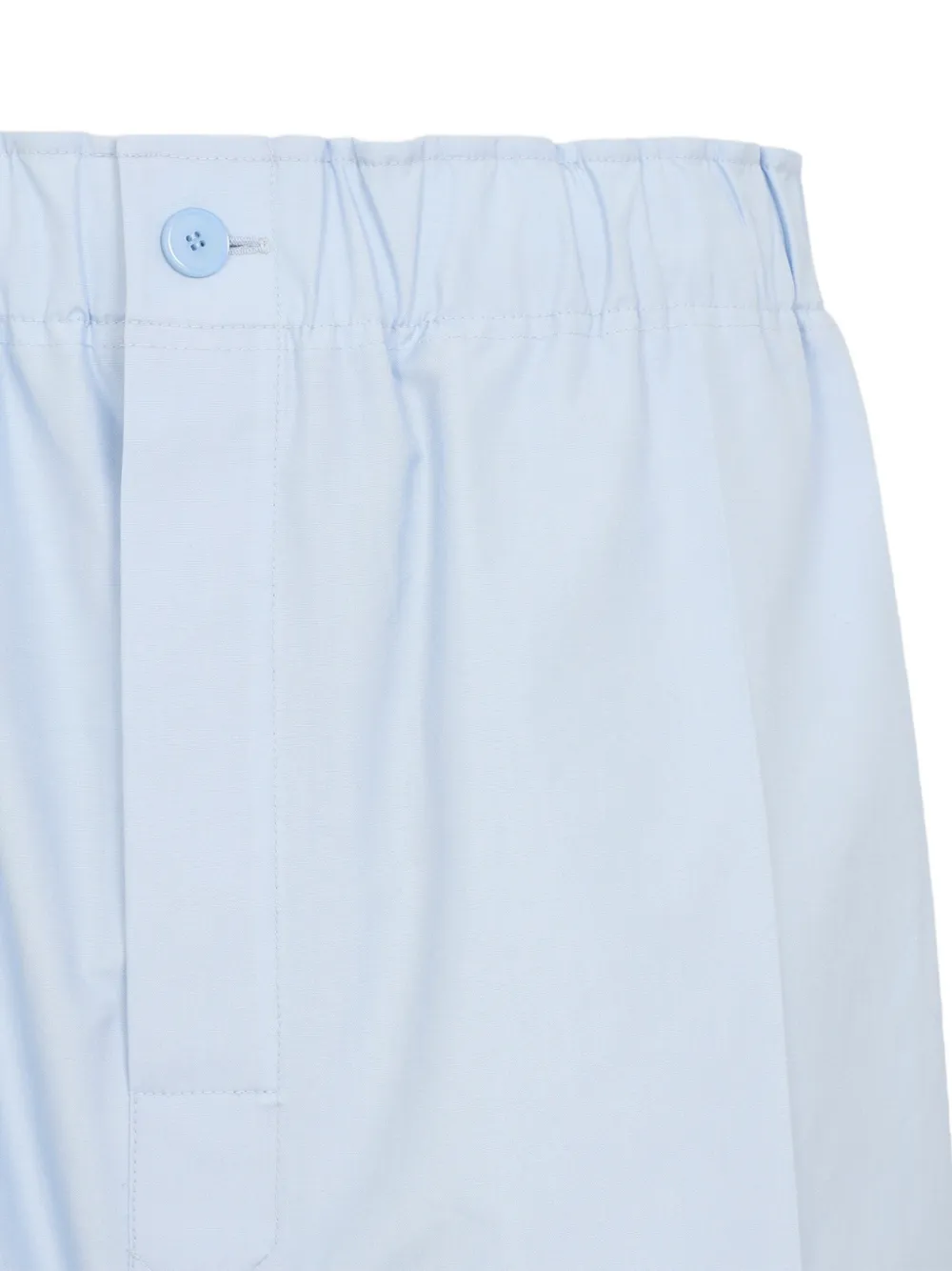 Carven Elasticated Trousers in Blue, view 3