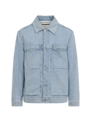 Jil Sander デニムジャケット | ブルー | FARFETCH JP